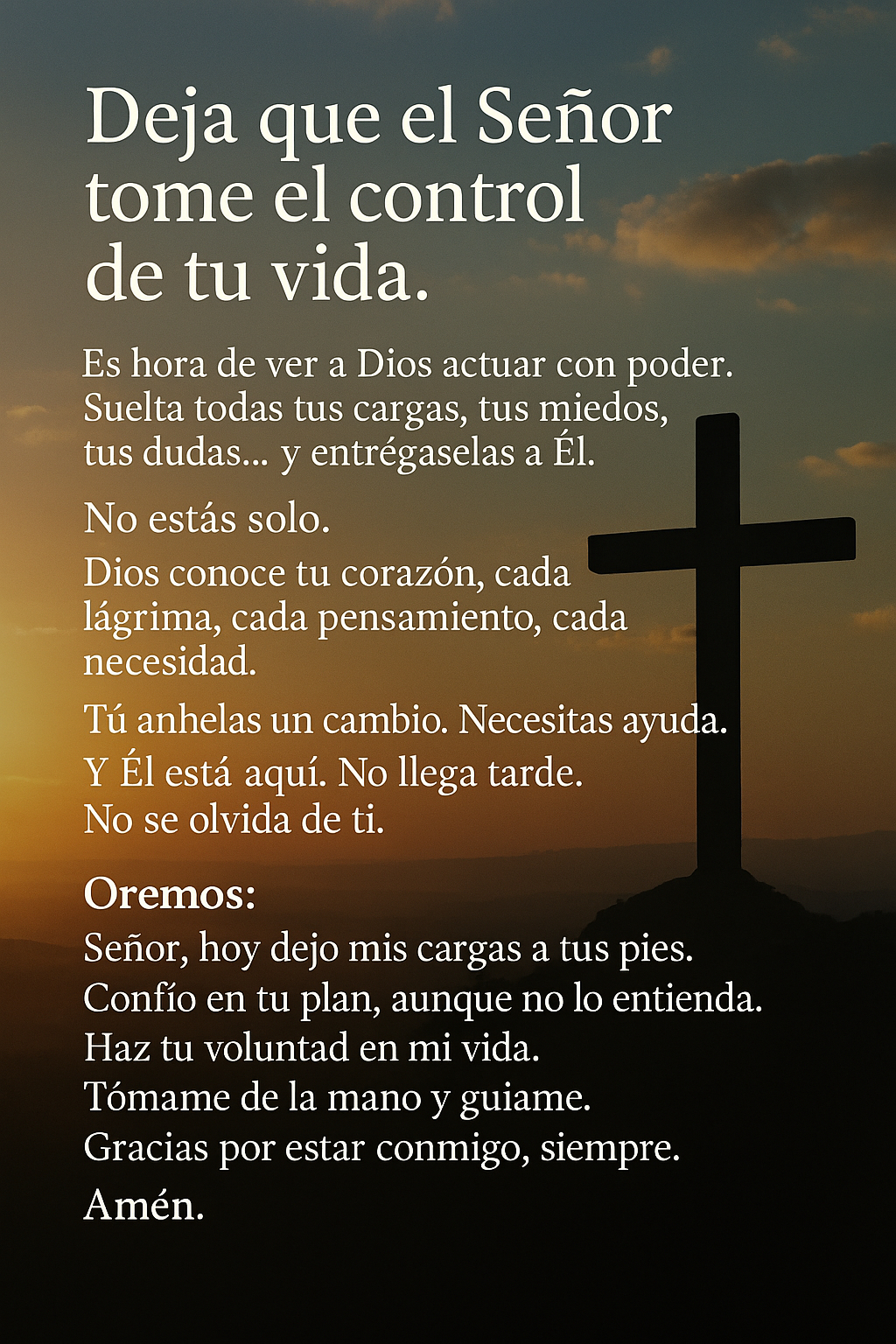 ¿Estás cansado de intentarlo todo por tu cuenta? 😞