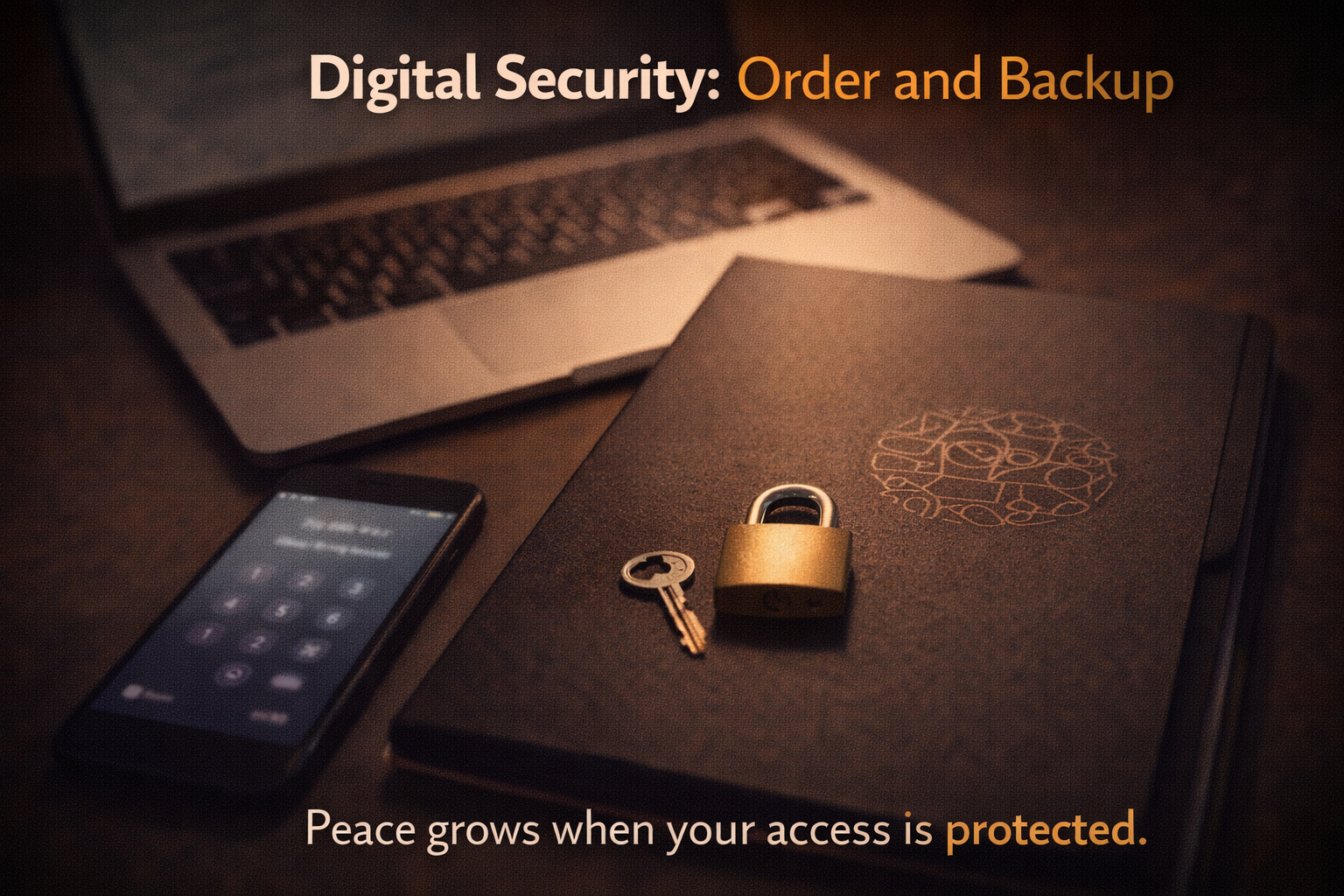 Digital Security: Order and Backup