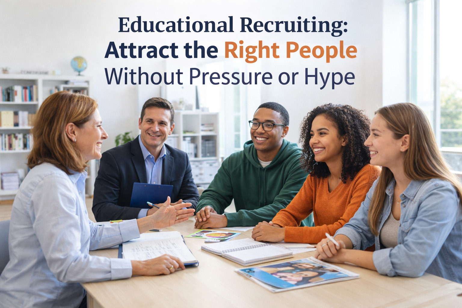 Digital recruiter teaching prospects online through educational content while building a strong team