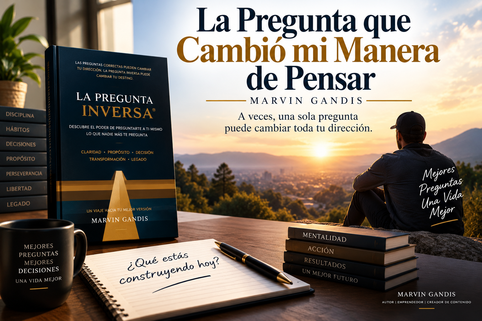 La Pregunta que Cambió mi Manera de Pensar, reflexión de Marvin Gandis inspirada en su libro La Pregunta Inversa.